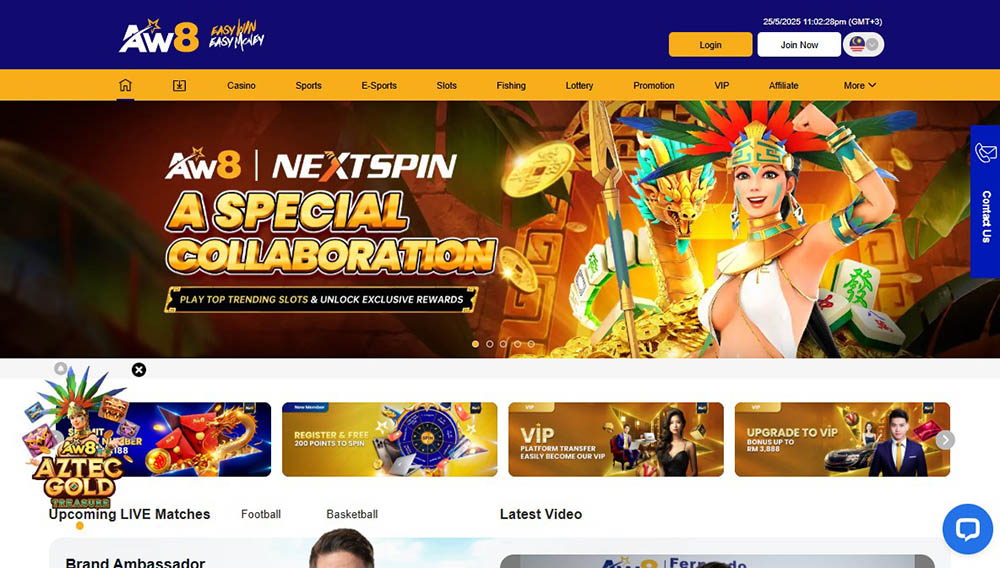 AW8 casino Malaysia